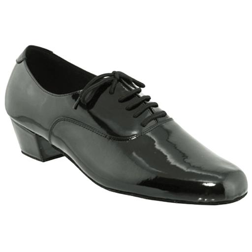 PARIS - black patent leather ( Ballroom or Cuban heel)