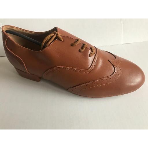 SAN TROPEZ - BROWN leather SIZE 7.5